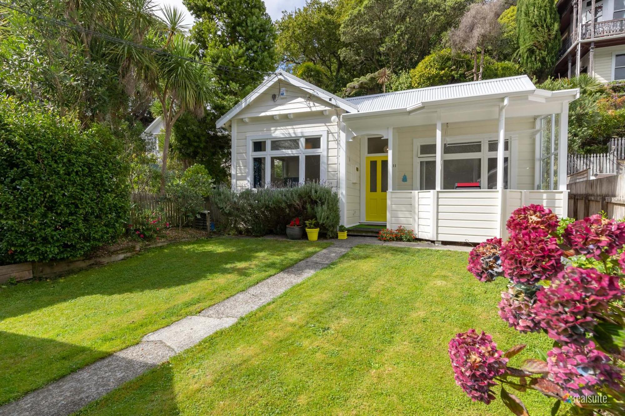 Peaceful & Private City Cottage With Carparks Wellington Exterior photo